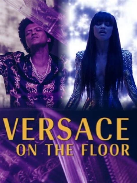 burno mars versace|versace on the floor girl.